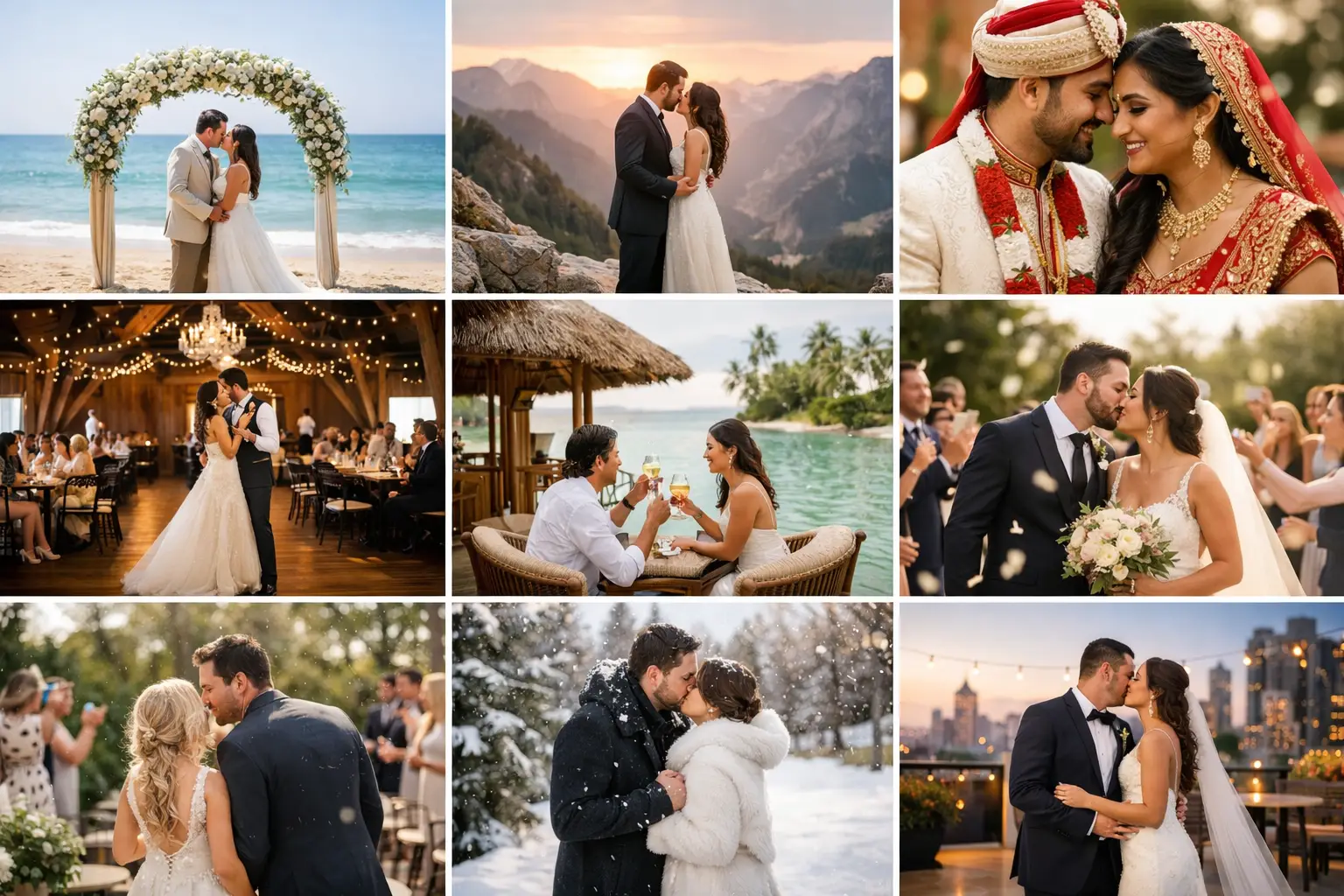 8 Types of Wedding Celebrations to Consider