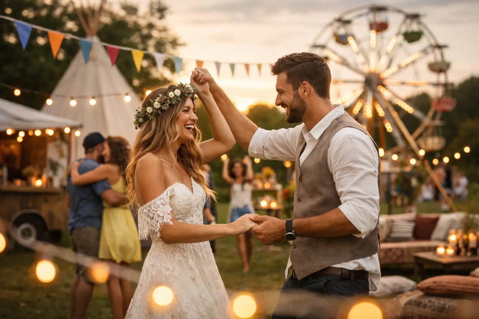 How to Plan a Festival Wedding That Flows