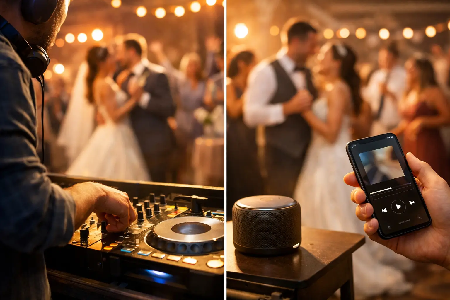Wedding DJ Versus Playlist: Which Wins?