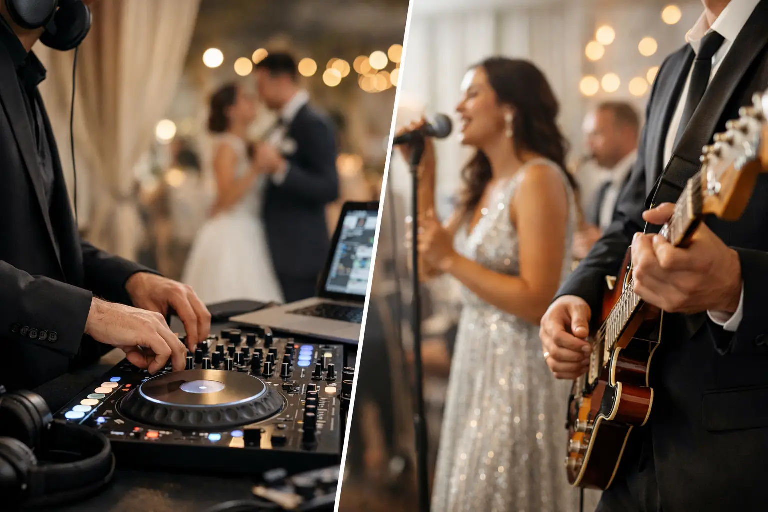 Wedding DJ vs Band: What Fits Your Reception?