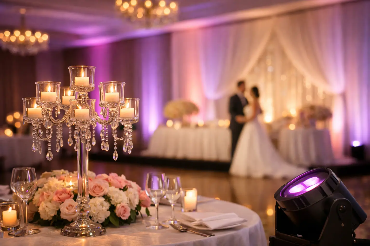 What Is Wedding Uplighting?